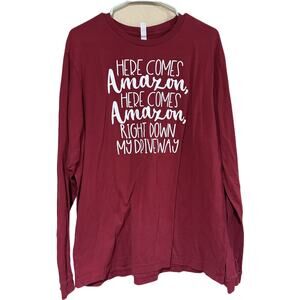 Here comes Amazon - Christmas shirt - Size 2XL